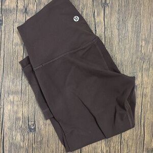 Lululemon Align High-Rise Pant 25" - Brown SZ. 4 - Like New!